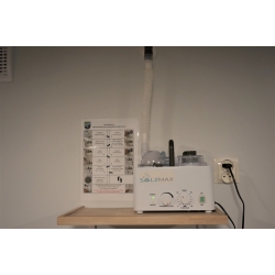 Nebulizator do inhalacji solnych w łaźni parowej